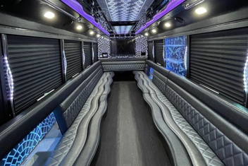 Corona Party Bus Interior