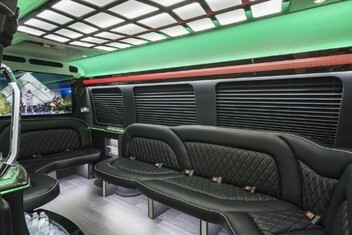 Corona Sprinter Party Bus Interior