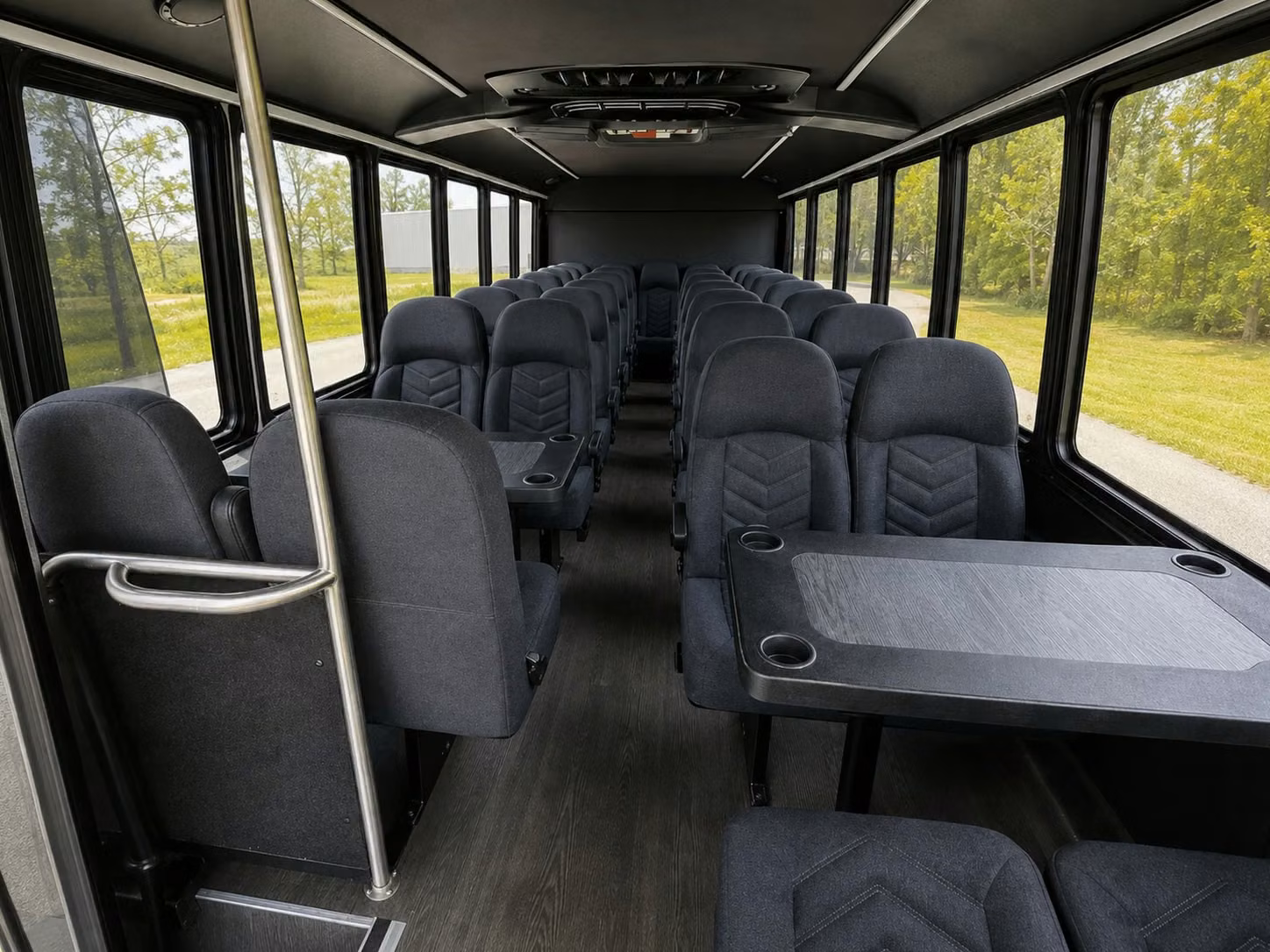 20 passenger minibus inside