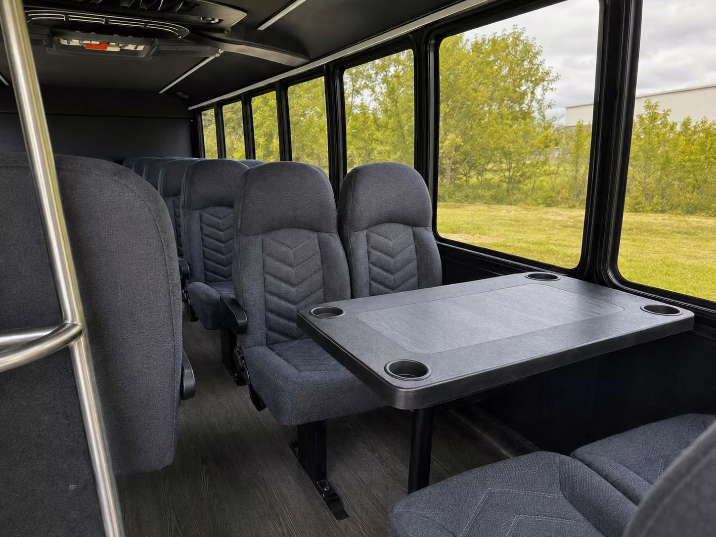 20 passenger minibus interior