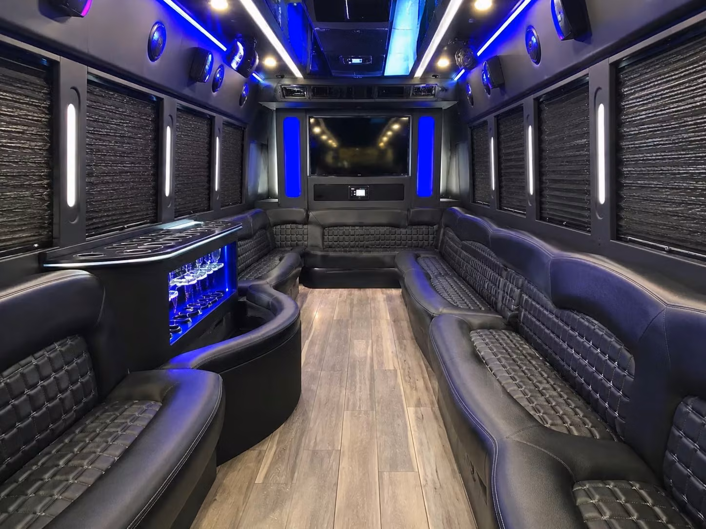 party bus rentals from corona to the hollywood bowl and greek theatre