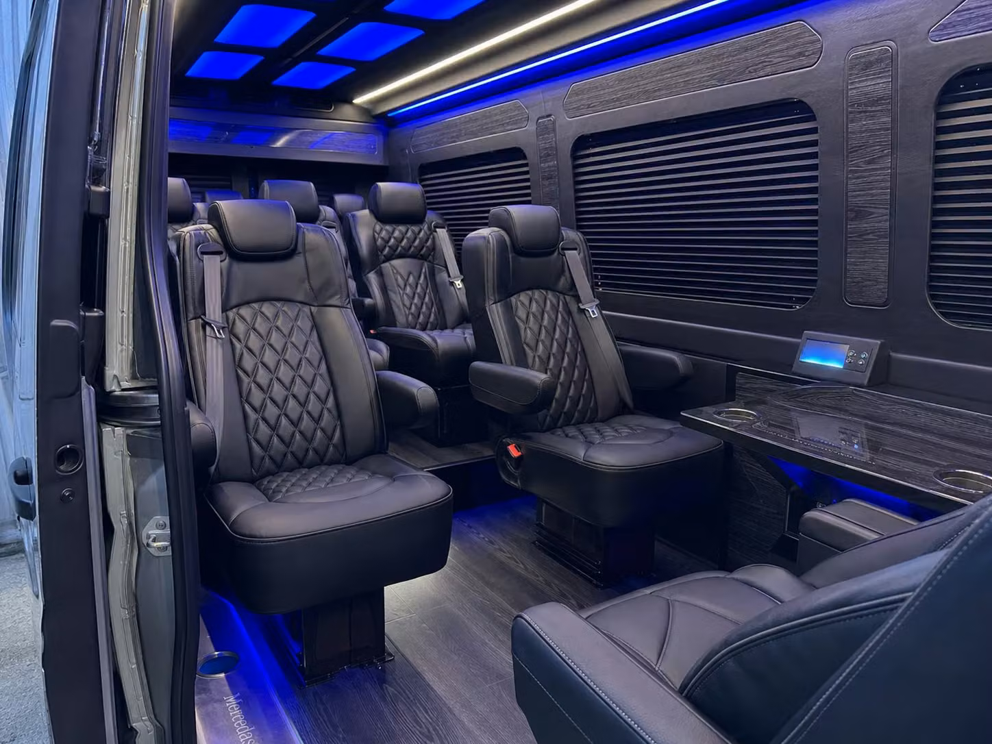 sprinter van transportation for groups and events across corona